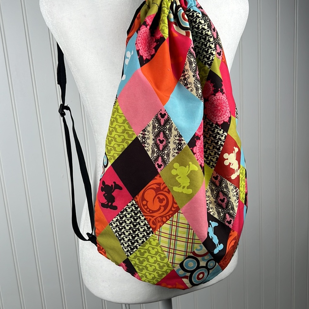 Mickey Mouse Drawstring Lightweight Backpack - image 5